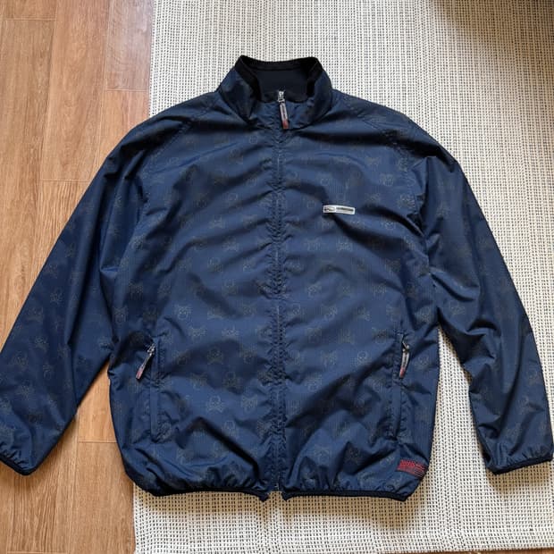 90s 올드 반스 스컬 윈드브레이커