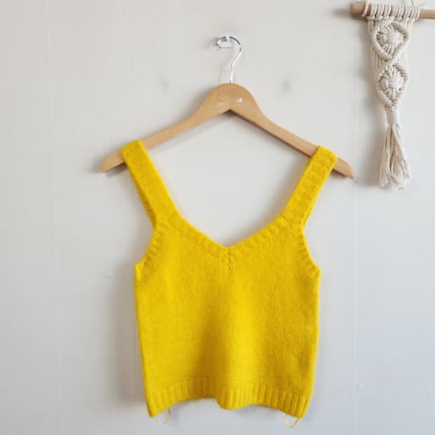 자라 니트 뷔스티에 베스트 M