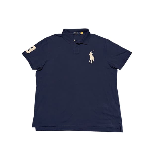 폴로 랄프로렌 빅포니 카라티 네이비 화이트