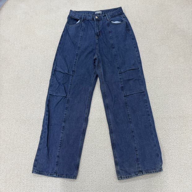 M ASTERR 와이드 핀턱 데님팬츠 0129T2