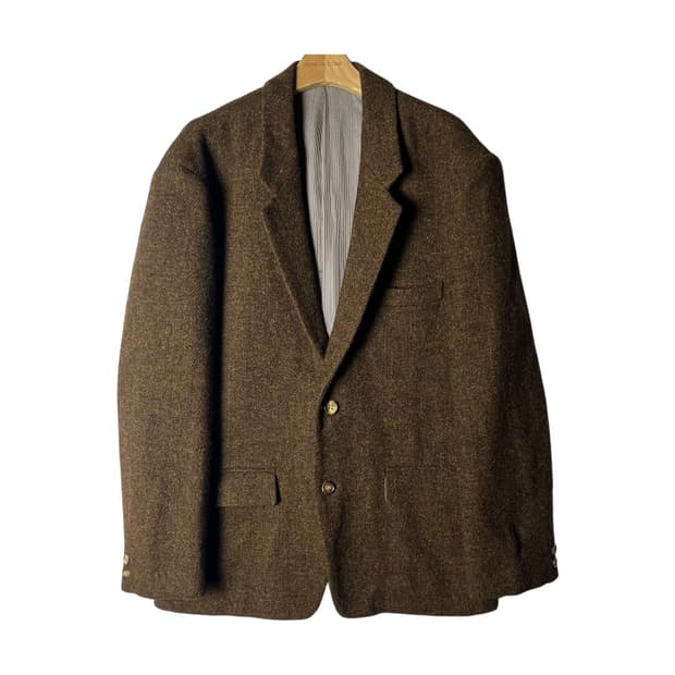 [Yohji Yamamoto] 90's Y's 아카이브 헤링본 울 자켓