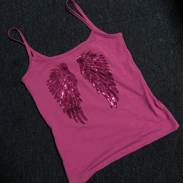 섭듀드 wings tank top [s]