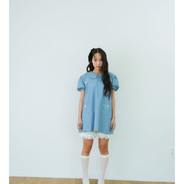 샤키리 제인 퍼프 미니 드레스 JANE PUFF MINI DRESS
