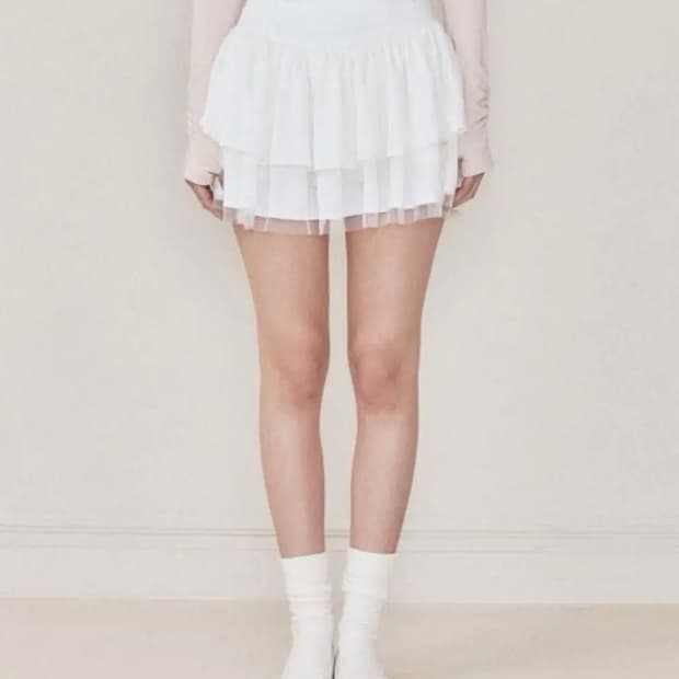 낫유어로즈 사샤스커트 아이보리 s