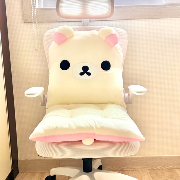 코리락쿠마 방석