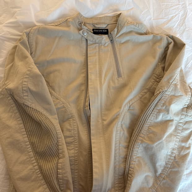 코스트퍼킬로 cost per kilo cotton rider jacket