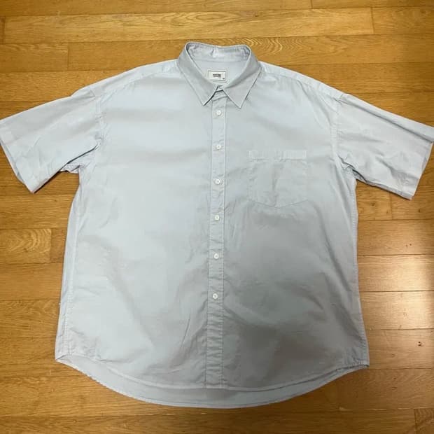 [0] 어나더오피스 휴즈 가먼트 셔츠 도브 그레이