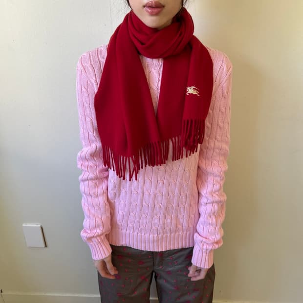 버버리 캐시미어 머플러