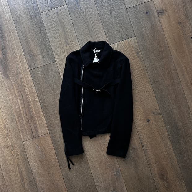 Fulling Wool Belt Rider Jacket