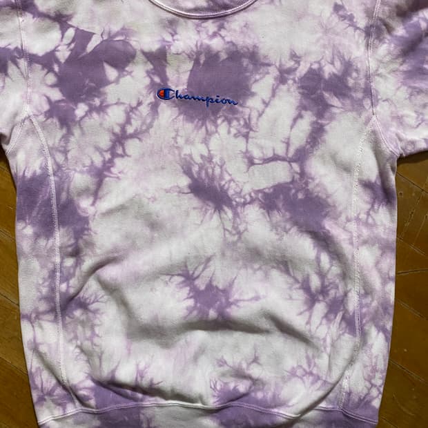 챔피온 리버스위브 타이다이 맨투맨 L (105)