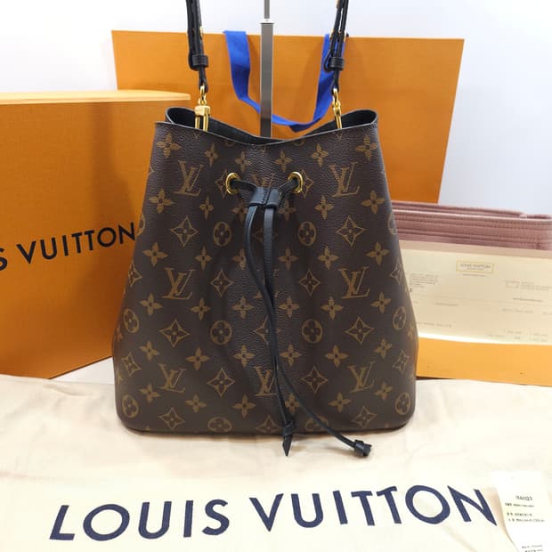 [정품] 루이비통 네오노에 MM 모노그램 블랙 M44020