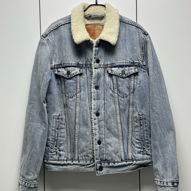 리바이스 쉐르파 데님 자켓 S