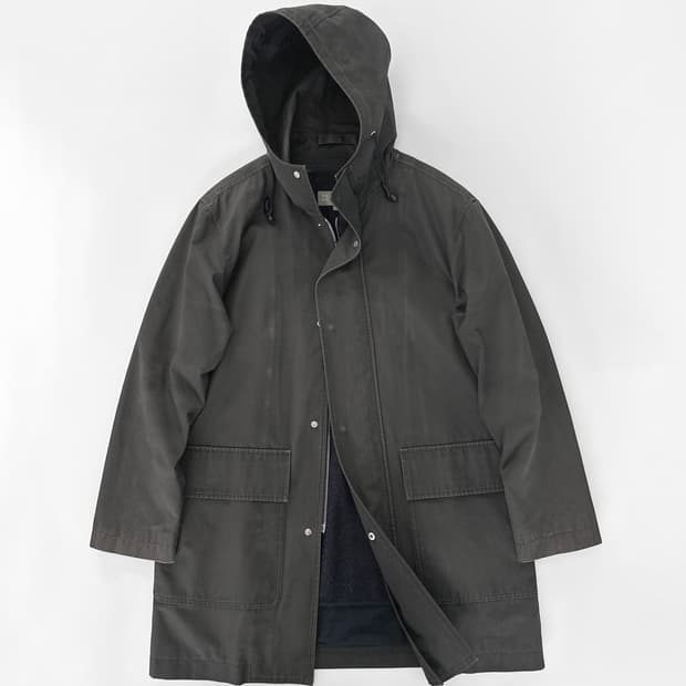 90~00s 마가렛 호웰 워시드 밀리터리 디테일 후디드 파카