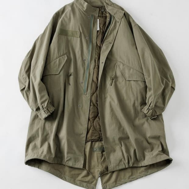 [L/올리브] 프릭스스토어 M-65 피쉬테일파카