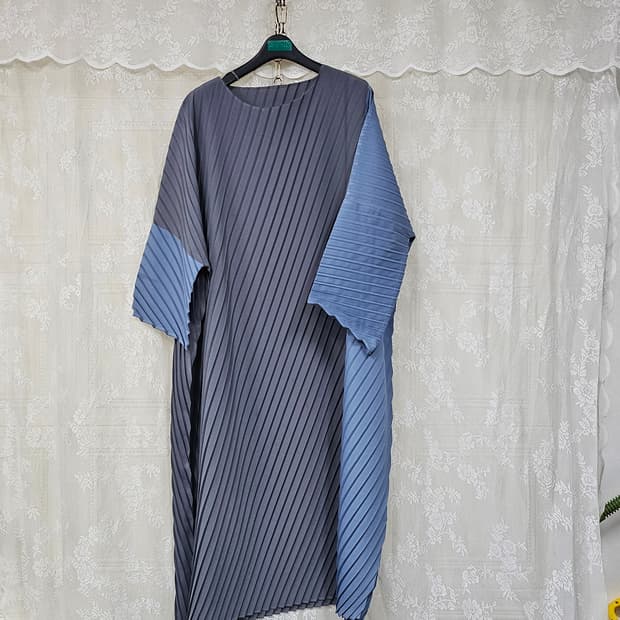 플리츠미 롱 원피스 