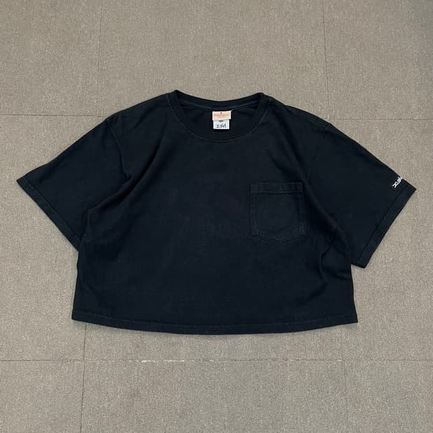 Goodwear x xgirl japan 굿웨어 엑스걸 크롭 티셔츠 