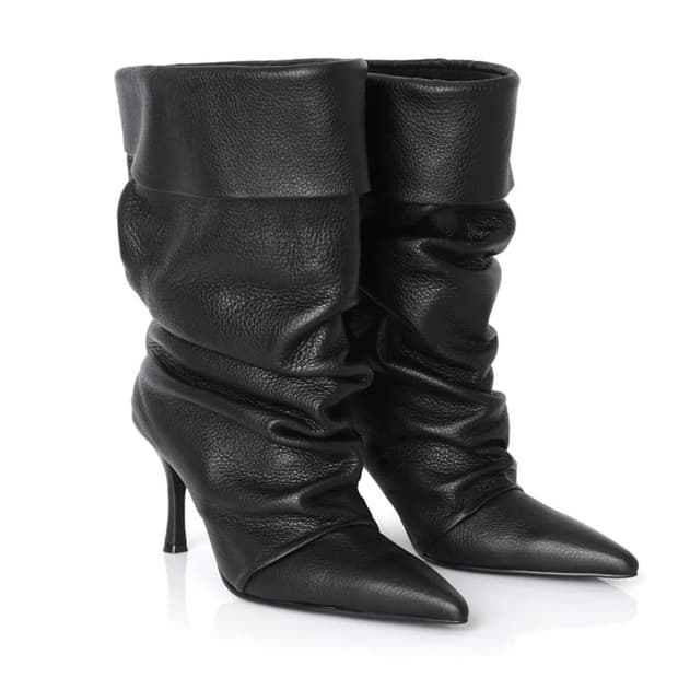 Threetimes Dumbo cuffed boots 250 