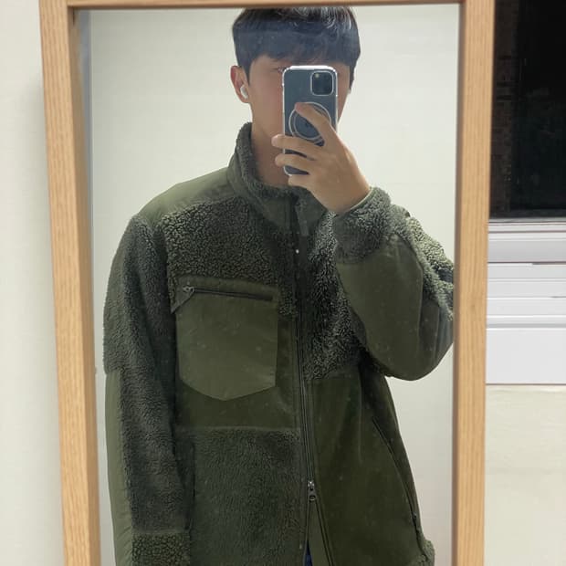 (새상품급)유니클로 엔지니어드가먼츠 플리스, 후리스 자켓 L