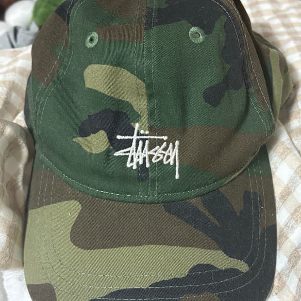 스투시 카모 모자 (홍콩 매장 구매) 