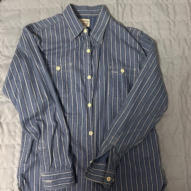 페로우즈 워크 스트라이프 셔츠 16사이즈