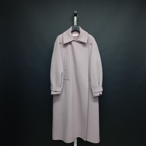 시스템 추동 캐시미어블랜 맥시 롱 코트 44-66