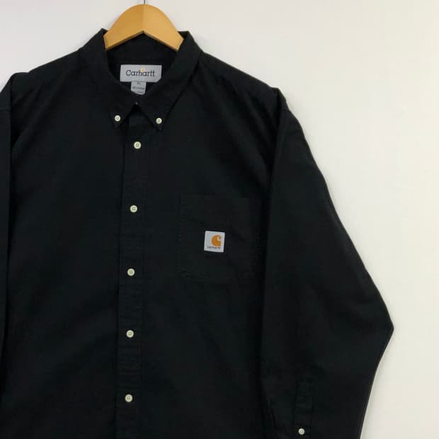 Xxl 칼하트 블랙 워크 셔츠