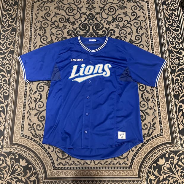 120 삼성라이온즈 레플리카 노마킹 유니폼/W2587