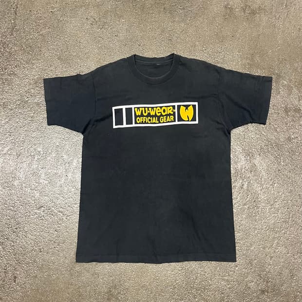 90s 우탱클랜 우웨어 티셔츠 (105)