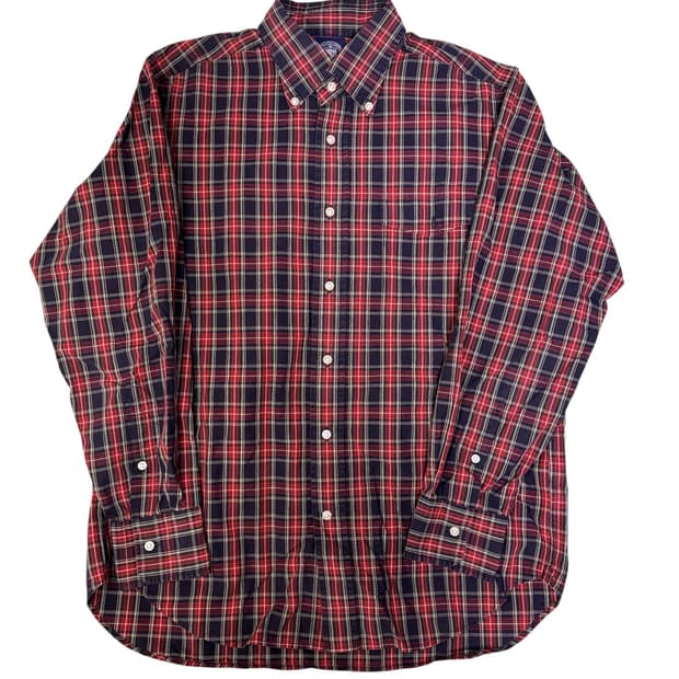 빈티지 제이프레스 J.PRESS 타탄체크셔츠  L