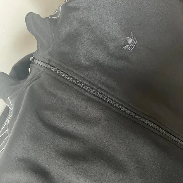 아디다스 트랙탑 져지 블랙 XL
