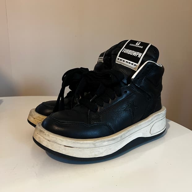 컨버스 x 다크쉐도우 터보웨폰 블랙 