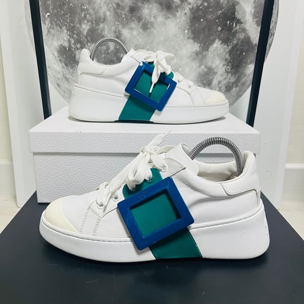 정품 37) 로저비비에 비브 버클 스케이트 스니커즈