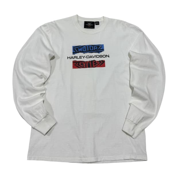 할리데이비슨 롱슬리브 티셔츠