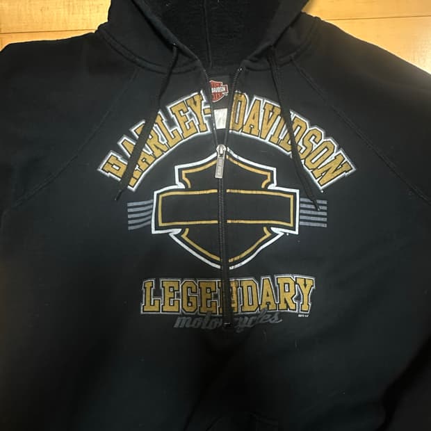 Harley Davidson Half-zip hopdie