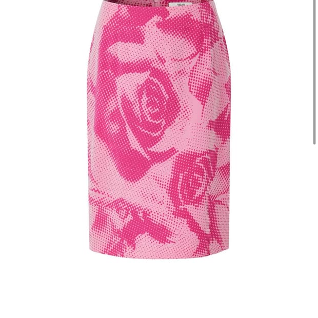 Teak MOSAIC ROSE SKIRT