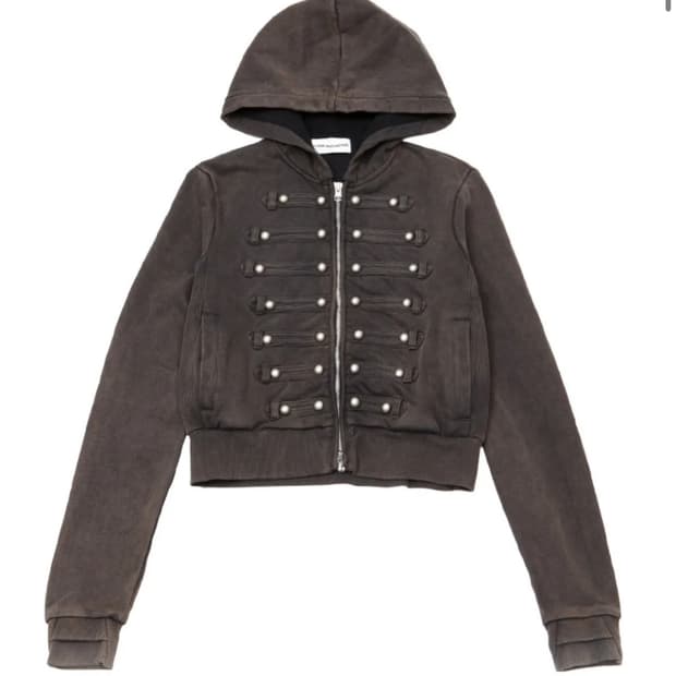 스키즘인듀싱 나폴레옹 후드집업 HUSSAR ZIP HOODIE BLACK