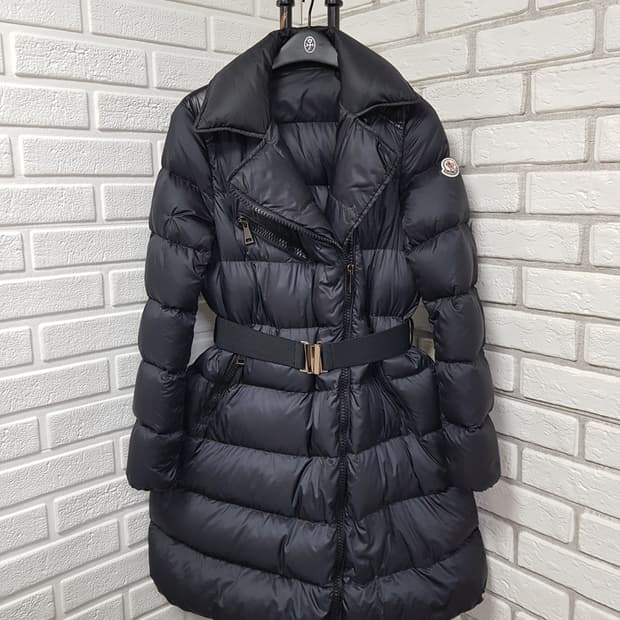 [1/55/정품] 몽클레어 젤리노떼 벨티드패딩 블랙