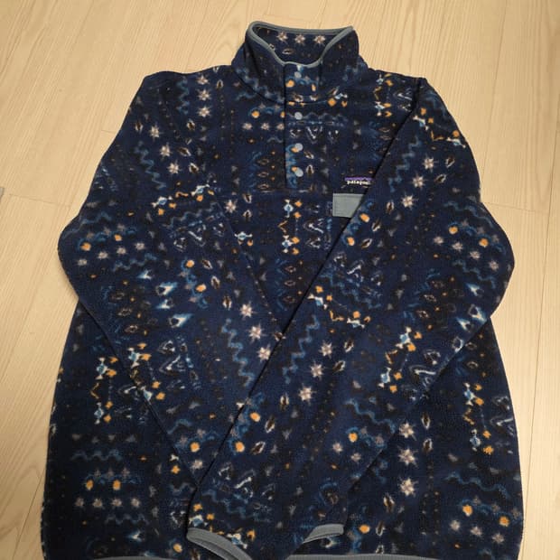 파타고니아 신칠라 라이트웨이트 원더링우드/타이드풀블루 맨 L