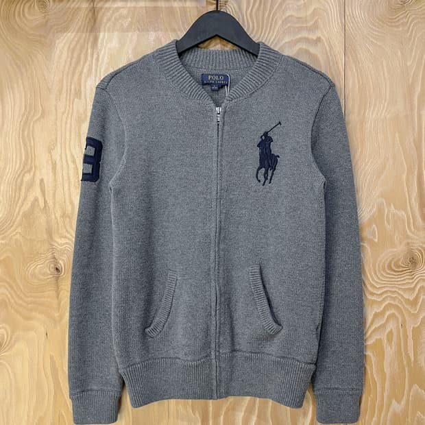 폴로 랄프 로렌 빅 포니 집 니트