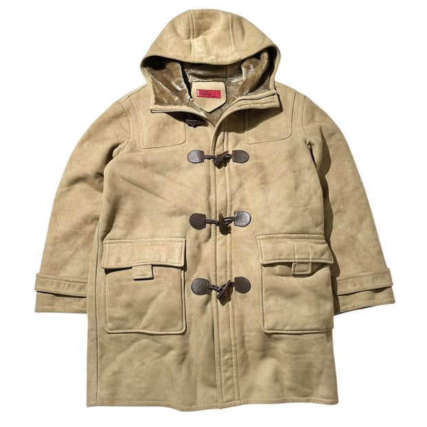 리바이스 스웨이드 시어링 무스탕 더플 코트