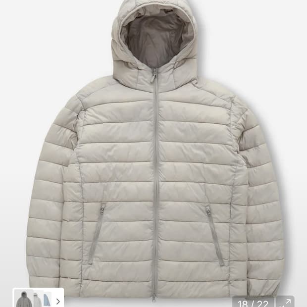 스파오 경량패딩