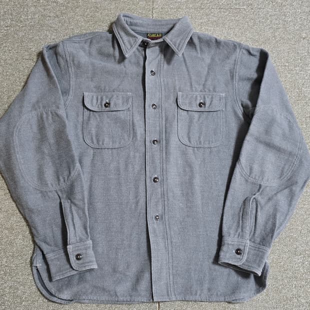 타임원클로딩 엣라코 워크셔츠 15H 부처프로덕츠 엣라스트 ATLAST