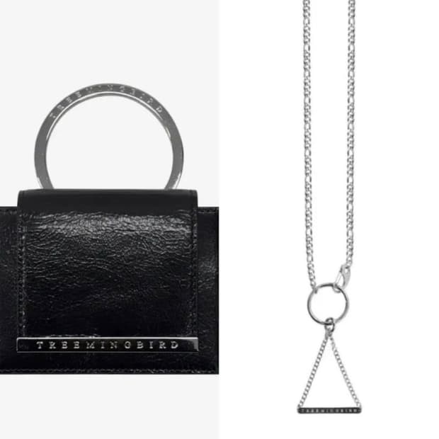 일괄) 트리밍버드 지갑+체인크로스