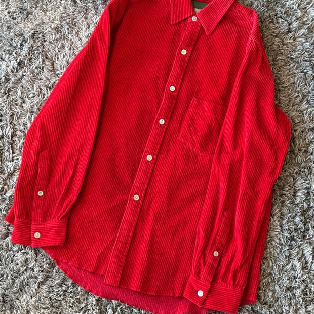 BED J.W. FORD 코듀로이 캐시미어 셔츠 23FW Size 1