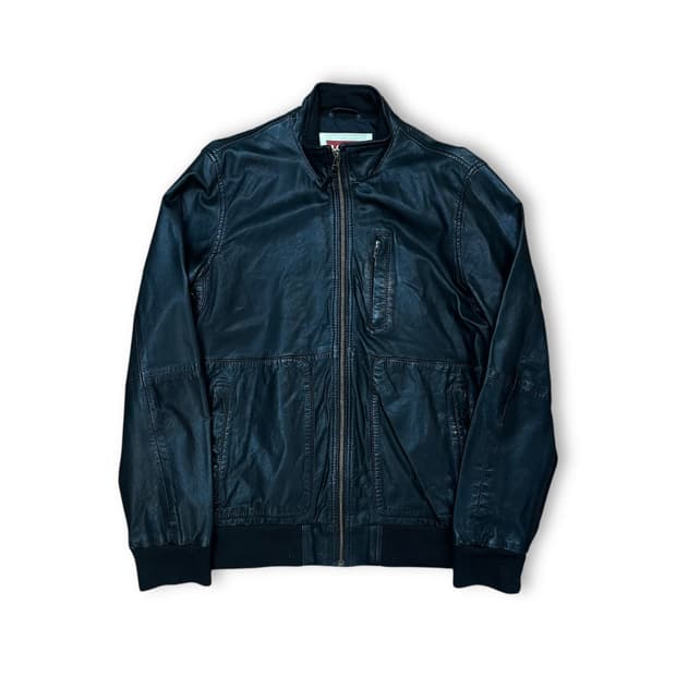 리바이스 레더 블루종 자켓