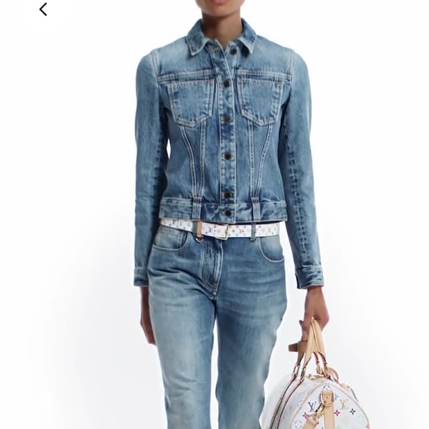 루이비통 멀티컬러 모노그램 벨트 85/34