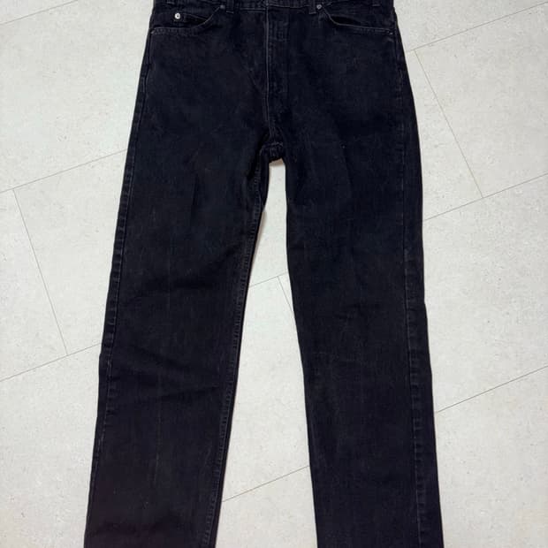 90s levi's 505 오렌지탭 블랙진 Made in USA