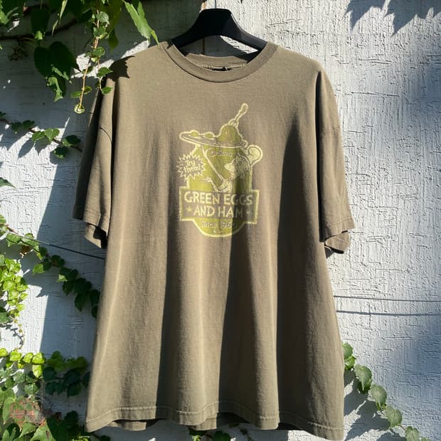 Vintage printing t-shirt