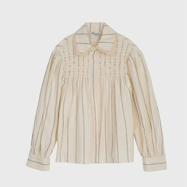 뮤제드 셔츠 블라우스 Soleil Smocked Shirt - Seers