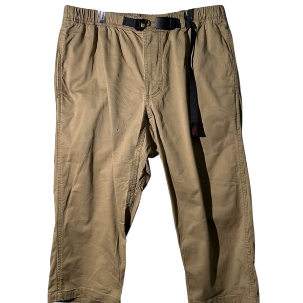 gramicci 그라미치 9부 코튼 팬츠